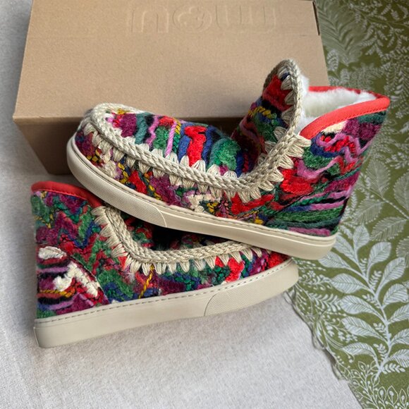 Mou Wool Eskimo Sneaker Multi - Picture 3 of 12